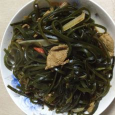 海带丝炒肉的做法 海带丝炒肉的做法