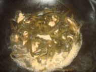 肉丝炒海带的做法