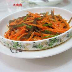 香油海带萝卜丝的做法 香油海带萝卜丝的做法