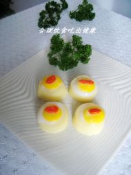 玉子豆腐酿鹌鹑蛋的做法