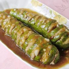 肉糜嵌茄子的做法 肉糜嵌茄子的做法