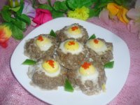 肉饼太阳蛋的做法