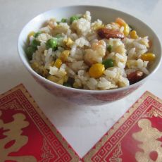什锦干果炒饭的做法 什锦干果炒饭的做法