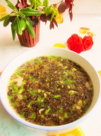 瘦肉紫菜汤的做法