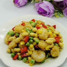 花生虾仁的做法