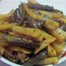 茄子土豆条的做法 茄子土豆条的做法