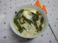 海带炝锅挂面的做法