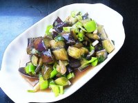 素烧茄丁的做法