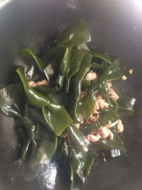 海带炒肉的做法