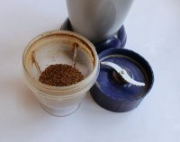 椒盐煎茄盒的做法