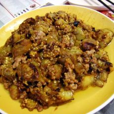 少油版肉末烧茄子的做法 少油版肉末烧茄子的做法