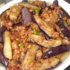 肉末炒茄条儿的做法