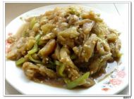尖椒炒茄子的做法