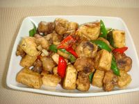 香辣豆腐鸡块的做法