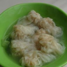 鸡肉虾仁云吞的做法