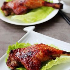 蜜汁酱烤鸭腿的做法 蜜汁酱烤鸭腿的做法