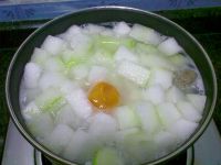 咸蛋肉丸冬瓜蓉的做法