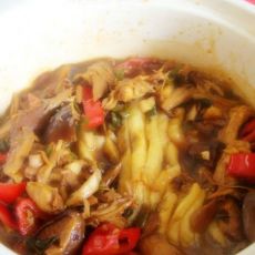 鸡肉茄子煲的做法 鸡肉茄子煲的做法