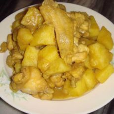 咖喱鸡焖土豆的做法 咖喱鸡焖土豆的做法