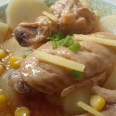 蚝油土豆蒸鸡翅的做法
