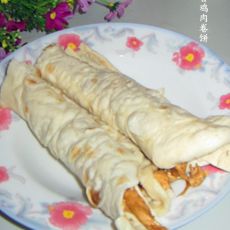 酱香鸡肉卷饼的做法