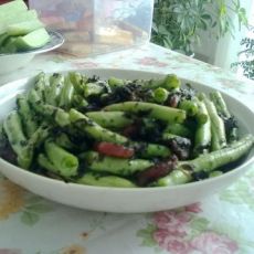 榄菜香肠炒豆角的做法 榄菜香肠炒豆角的做法