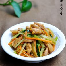 西芹鸡柳的做法 西芹鸡柳的做法