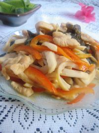 鸡肉杏鲍菇的做法