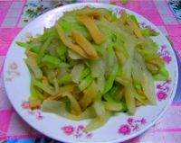 三色炒丝的做法