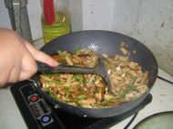 辣椒炒三丝的做法