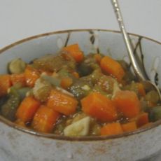 胡萝卜鸡肉茄丁的做法 胡萝卜鸡肉茄丁的做法