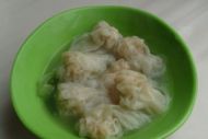 鸡肉虾仁云吞的做法