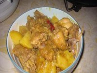 咖喱土豆炖鸡块的做法