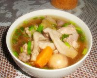 香菇豆腐炖鸡的做法
