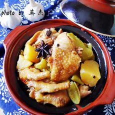 土豆鸡块炖豆角的做法 土豆鸡块炖豆角的做法