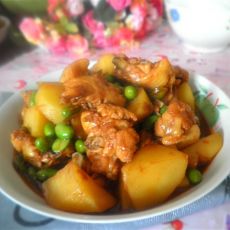 毛豆土豆烧鸡块的做法 毛豆土豆烧鸡块的做法