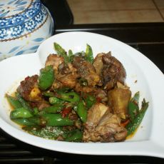 青椒鸡的做法