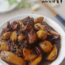 家里没盐怎么做菜【橄榄鸭焖芋头】的做法 家里没盐怎么做菜【橄榄鸭焖芋头】的做法