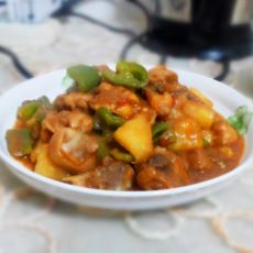 土豆烧鸡块的做法 土豆烧鸡块的做法