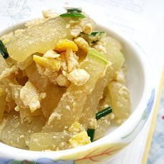 咸蛋冬瓜的做法 咸蛋冬瓜的做法