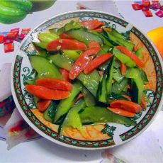 香肠炒黄瓜的做法 香肠炒黄瓜的做法