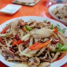 杂蔬炒鸡腿的做法 杂蔬炒鸡腿的做法