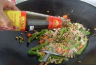辣椒双豆炒鸡肉的做法