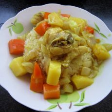 鸡肉咖喱饭的做法 鸡肉咖喱饭的做法