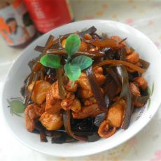 海带烧鸡块的做法 海带烧鸡块的做法