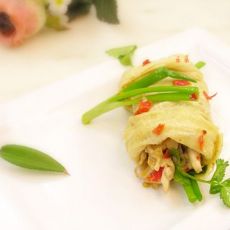 腐竹鸡肉卷的做法 腐竹鸡肉卷的做法