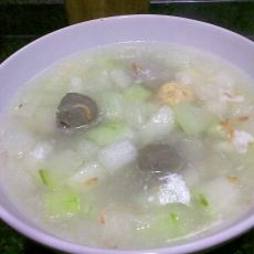咸蛋肉丸冬瓜蓉的做法 咸蛋肉丸冬瓜蓉的做法
