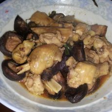 香菇蒸鸡肉的做法