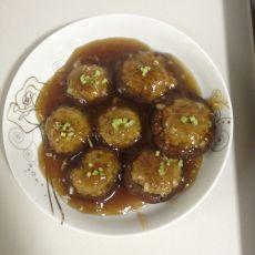 蚝油汁香菇酿鸡肉的做法 蚝油汁香菇酿鸡肉的做法