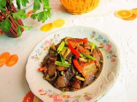 酸辣腊肉的做法
